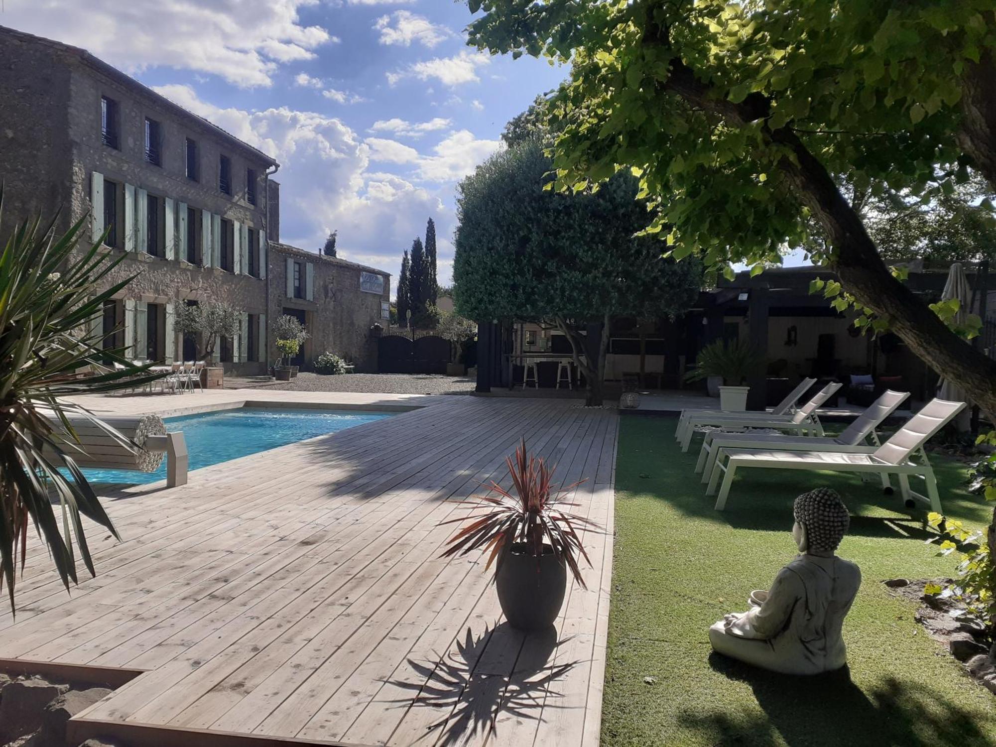 Prieure Saint-Louis Maison D'Hotes Floure Екстер'єр фото